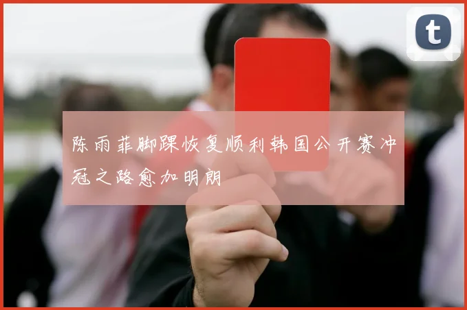 陈雨菲脚踝恢复顺利韩国公开赛冲冠之路愈加明朗