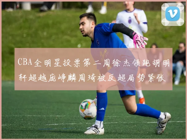 CBA全明星投票第二周徐杰领跑胡明轩超越庞峥麟周琦被反超局势紧张
