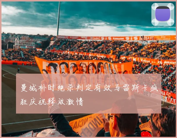曼城补时绝杀判定有效马雷斯卡疯狂庆祝释放激情